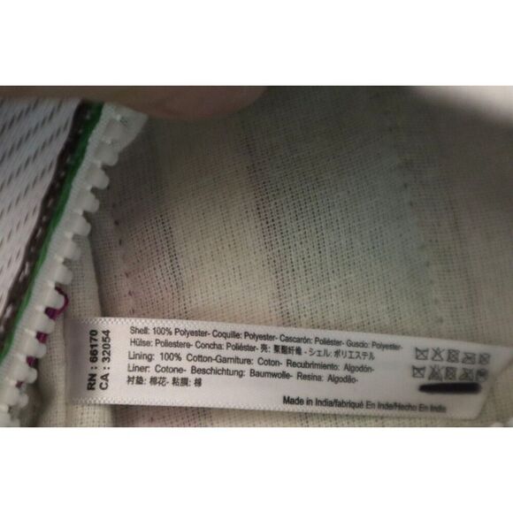 BDG x Urban Outfitters OB1767894 Pink/Green Striped Serena Mesh Mini Tote Bag - Picture 5 of 8